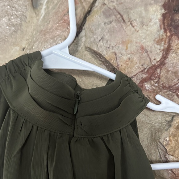 Commense Semi-Sheer Halter-Neck Chiffon Long Top size small - Picture 5 of 6